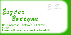 eszter bottyan business card